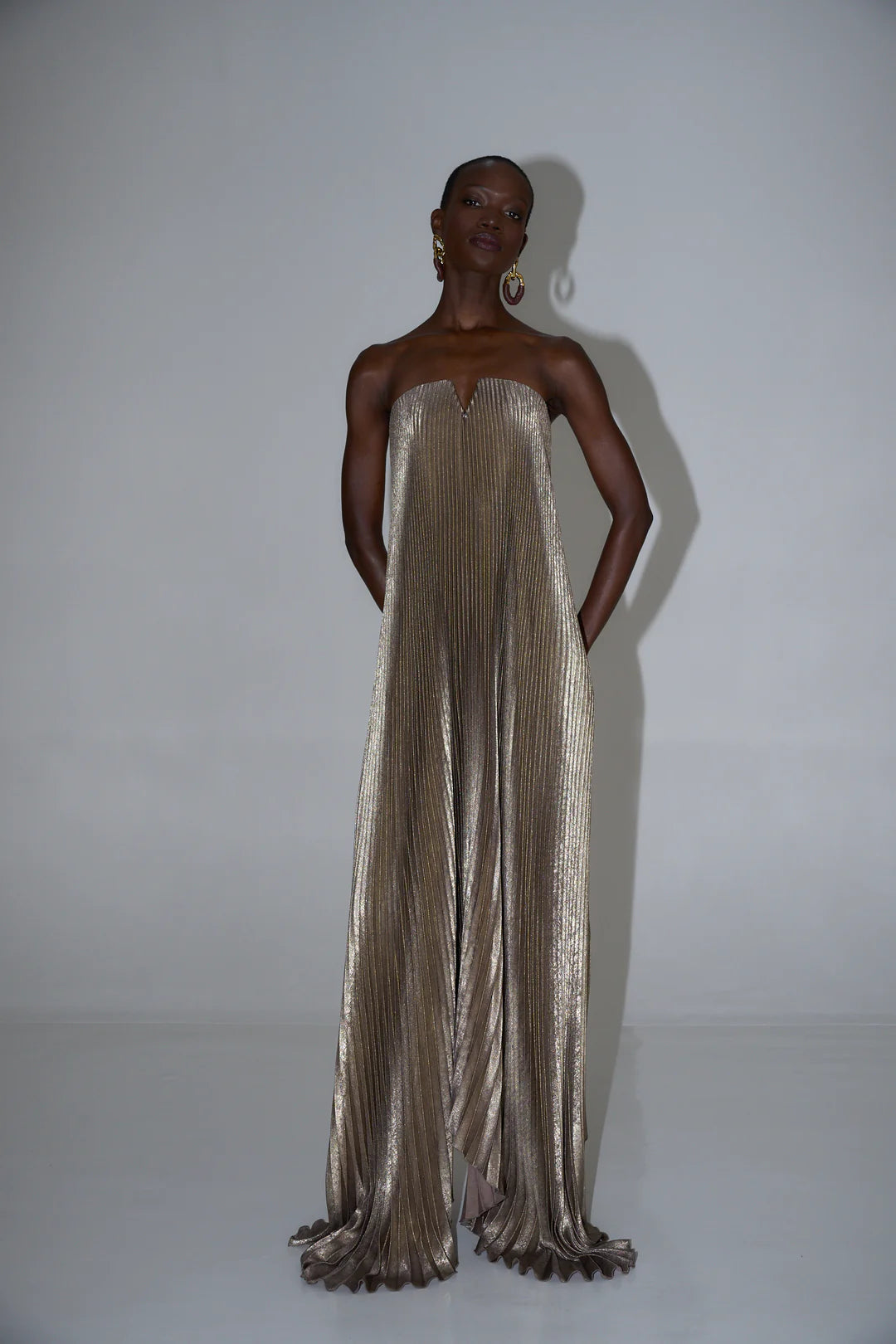 Ollie Dress - Gold