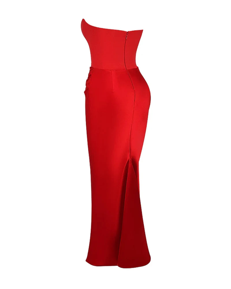 Josephine Dress - Red