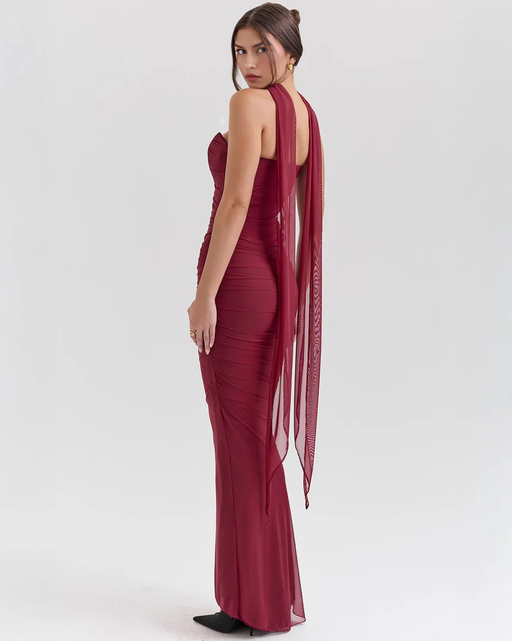 Camilla Dress - Burgundy