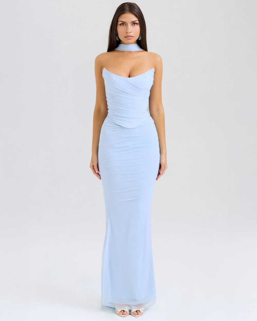Camilla Dress - Blue