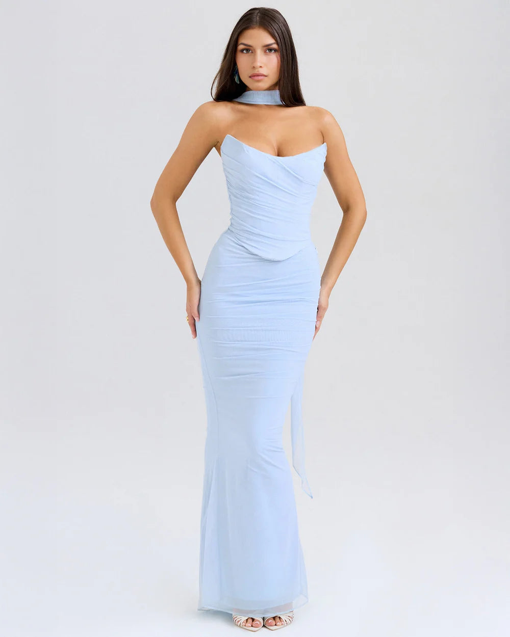 Camilla Dress - Blue