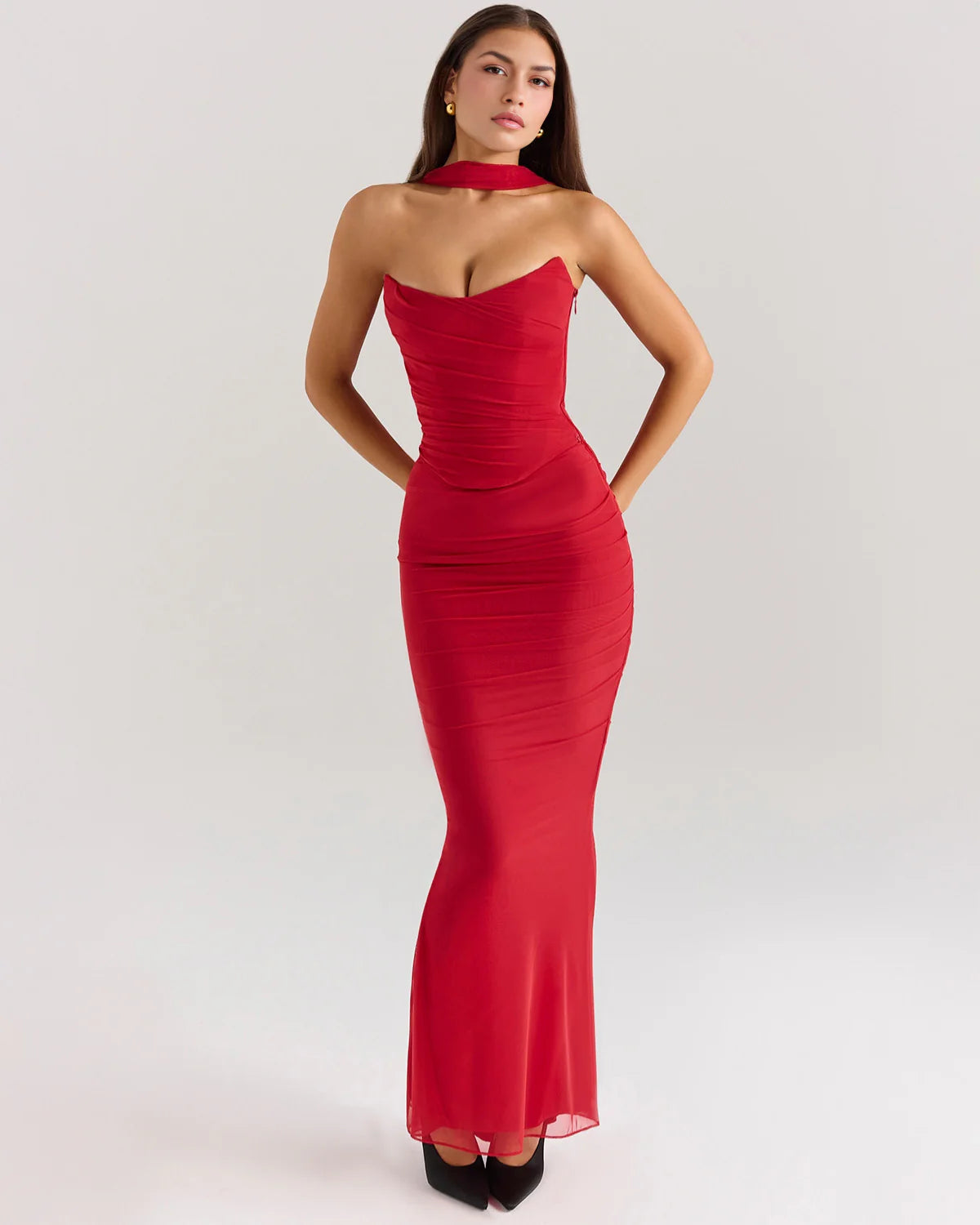 Camilla Dress - Red