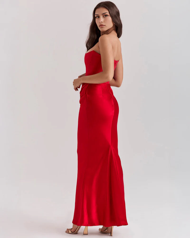Josephine Dress - Red