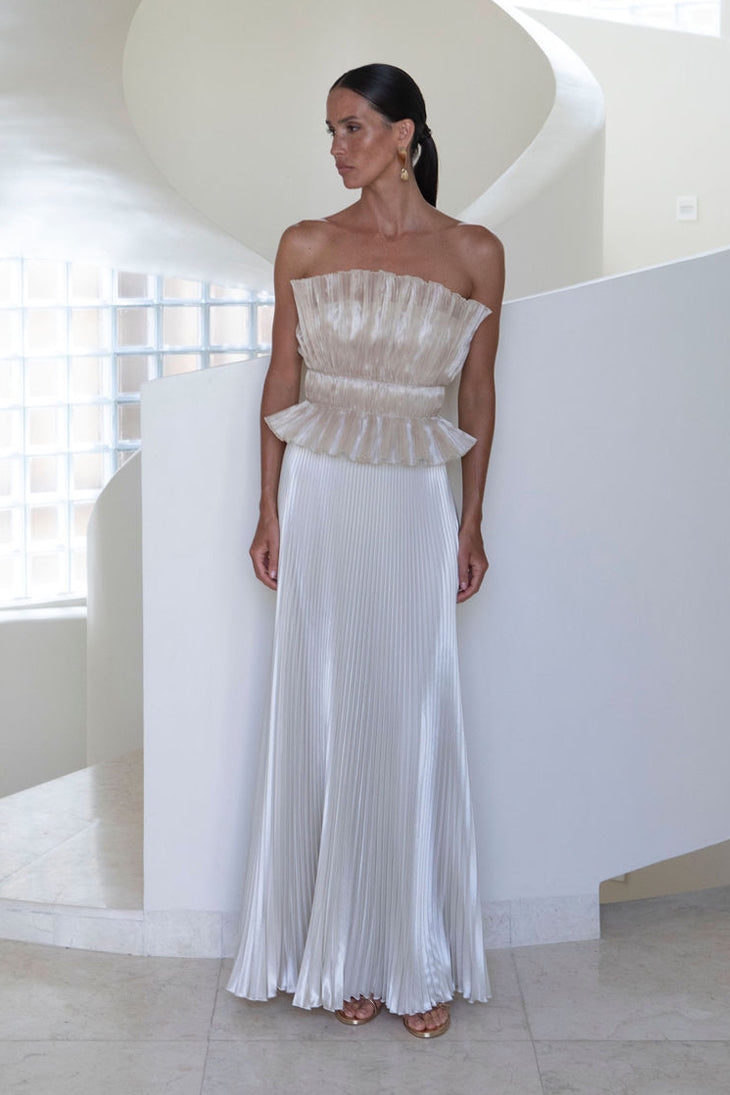 Masquerade Gown - Champagne