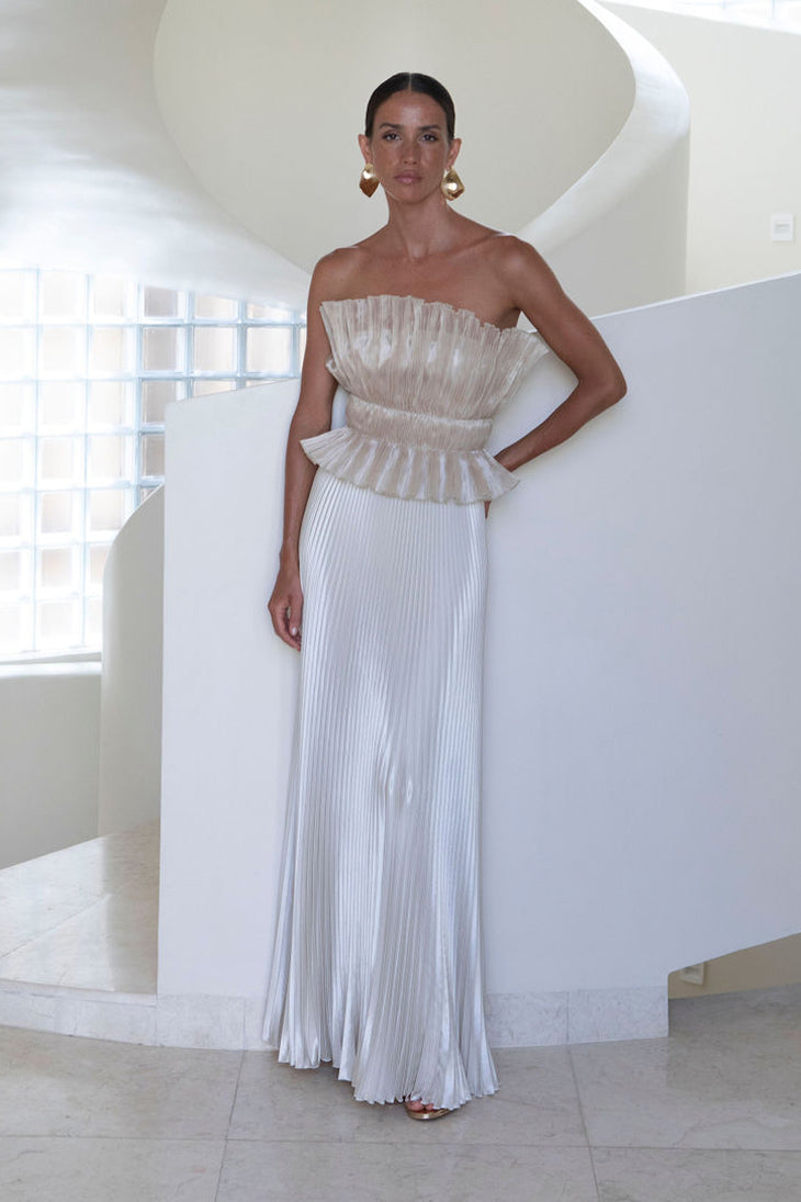 Masquerade Gown - Champagne