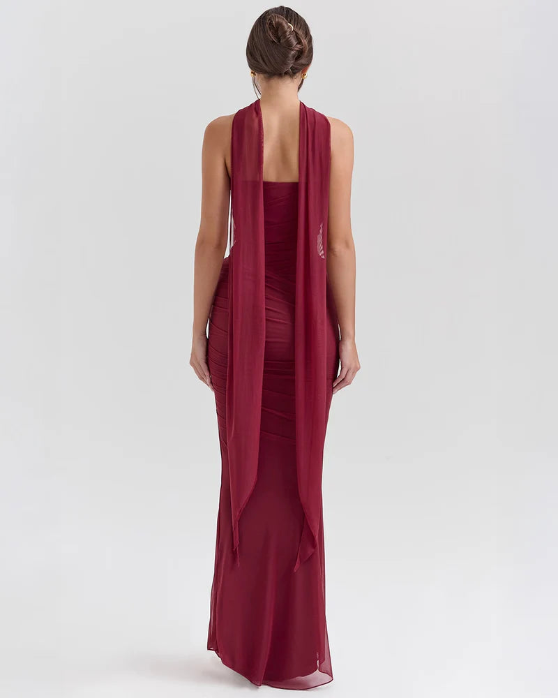 Camilla Dress - Burgundy