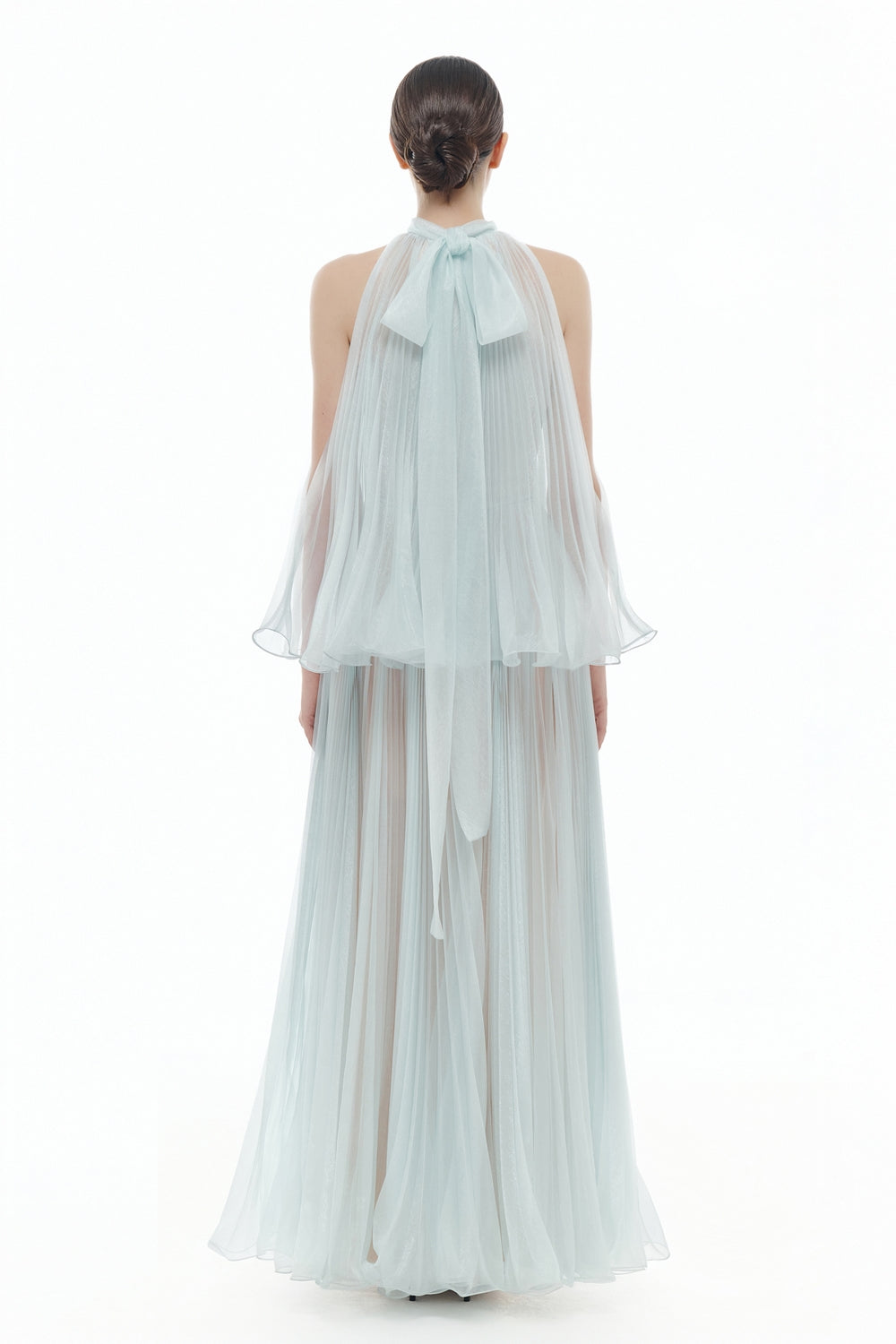 Margaux Halter Polyester Maxi Dress - MEAN BLVD