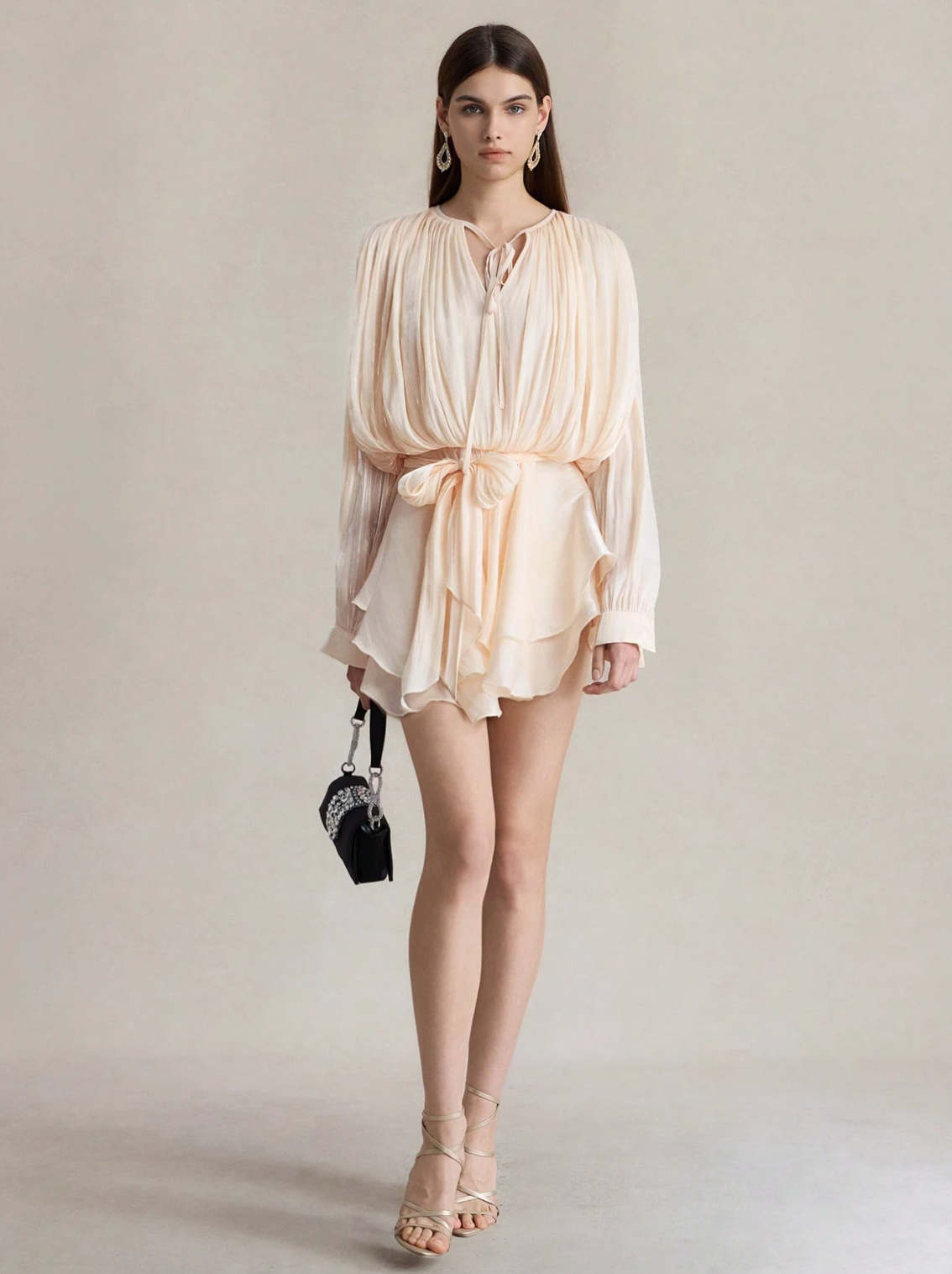 Bella Dress - Champagne