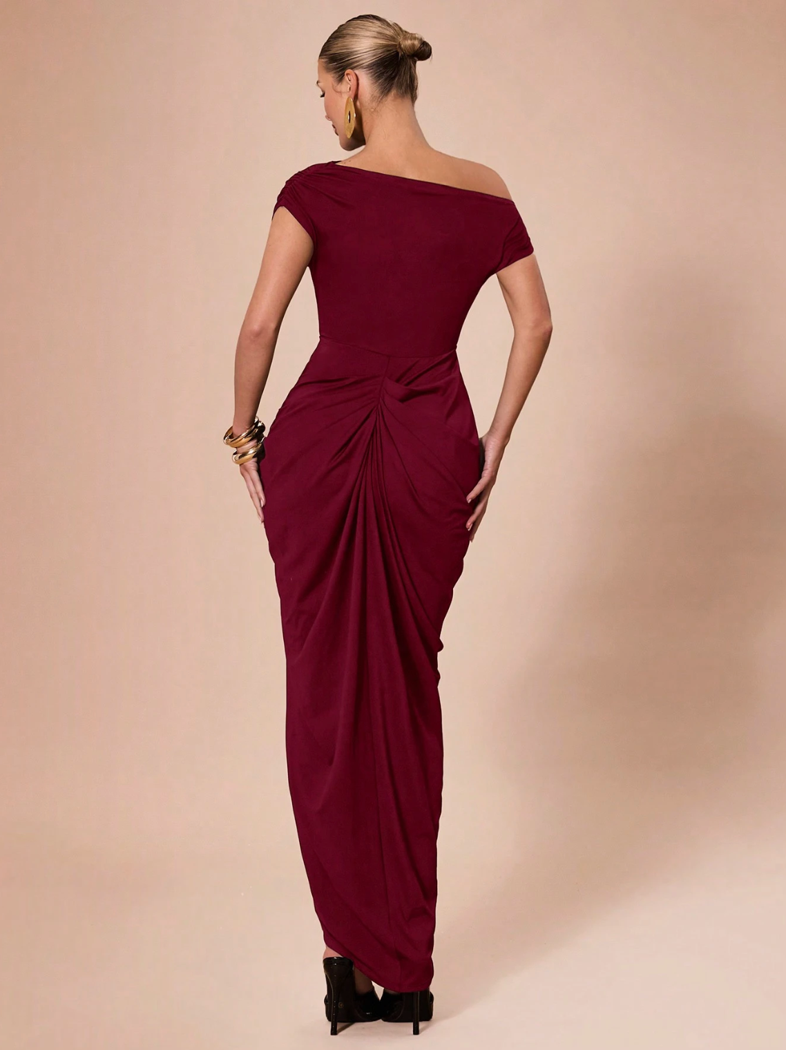 Maddy Dress - Burgundy