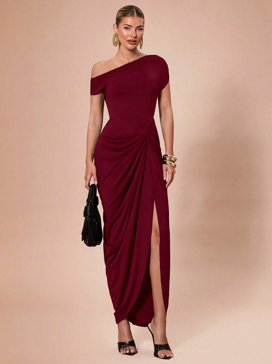 Maddy Dress - Burgundy
