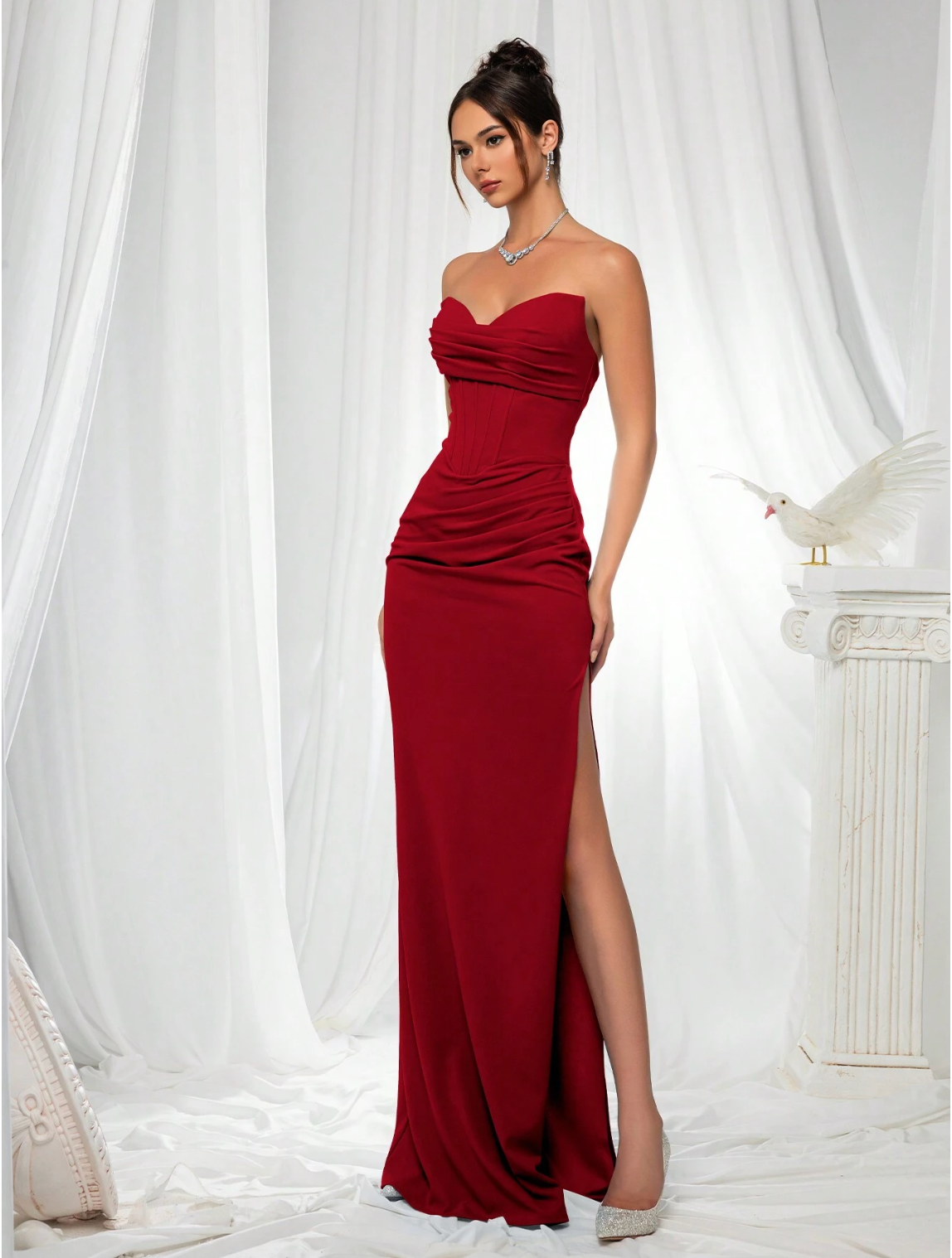 Barbara Dress - Red