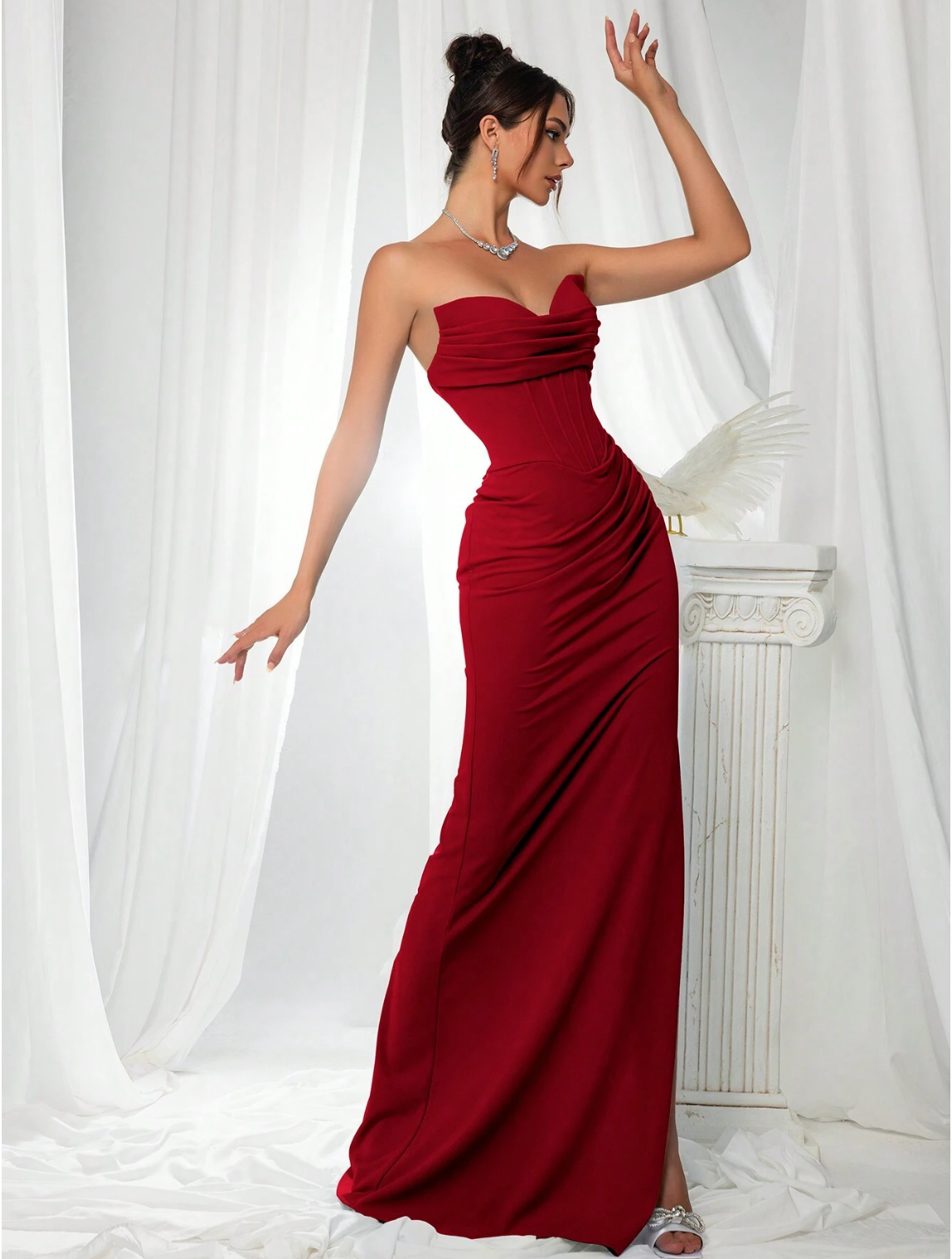 Barbara Dress - Red
