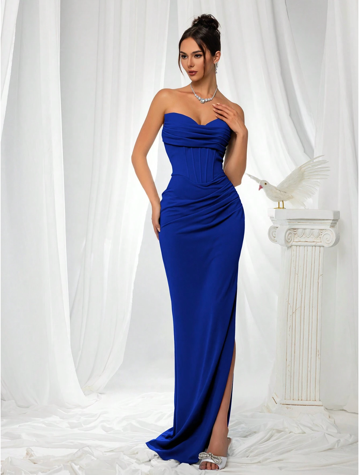 Barbara Dress - Royal Blue