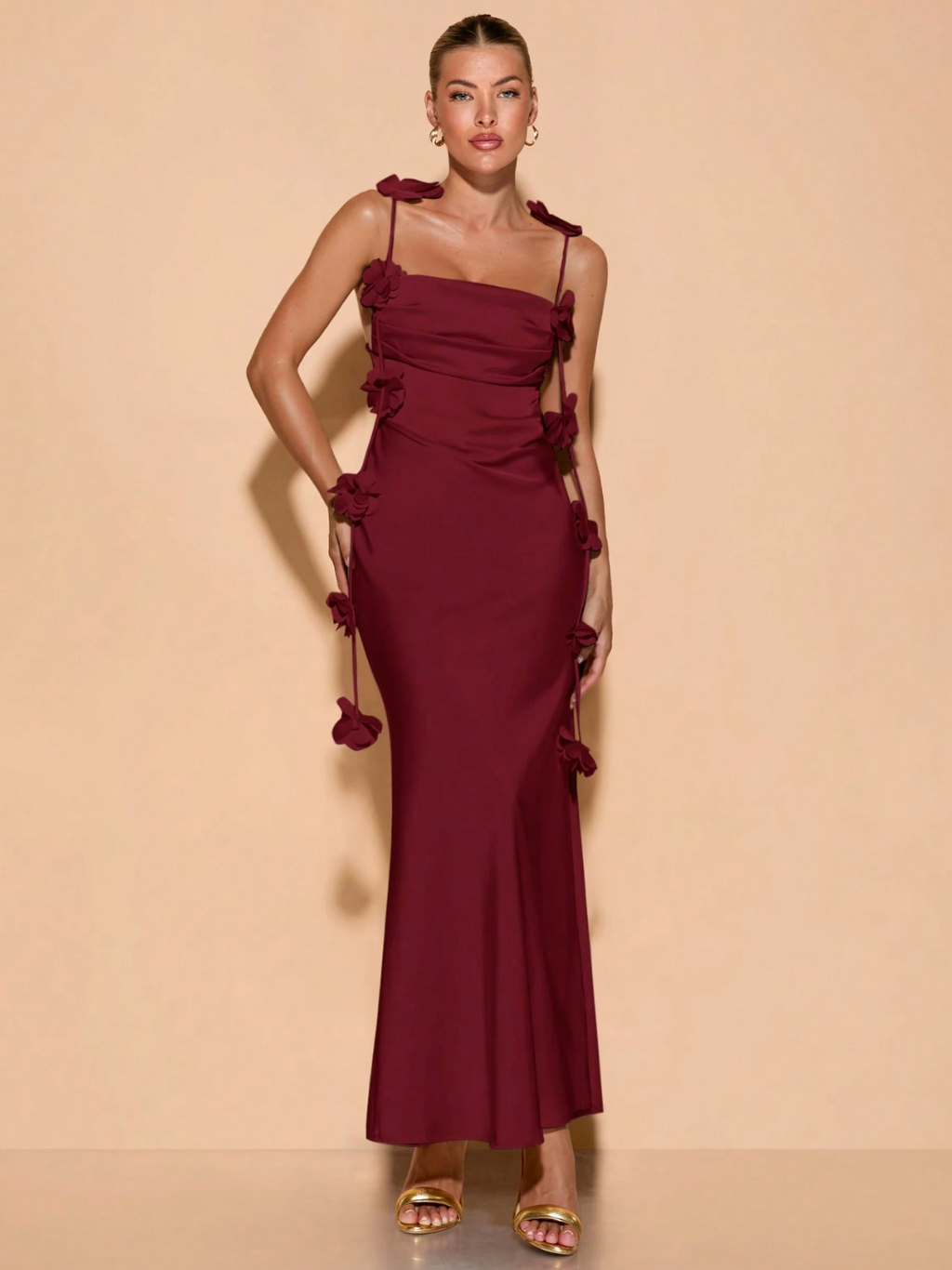 Alaia Dress - Burgundy