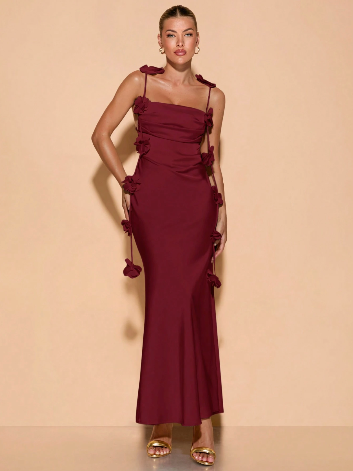 Alaia Dress - Burgundy