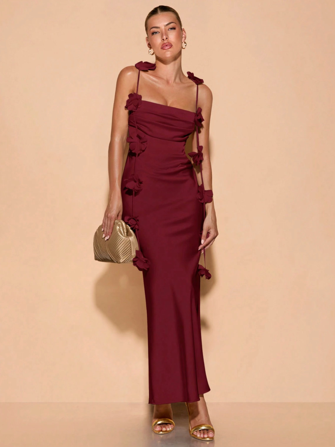 Alaia Dress - Burgundy
