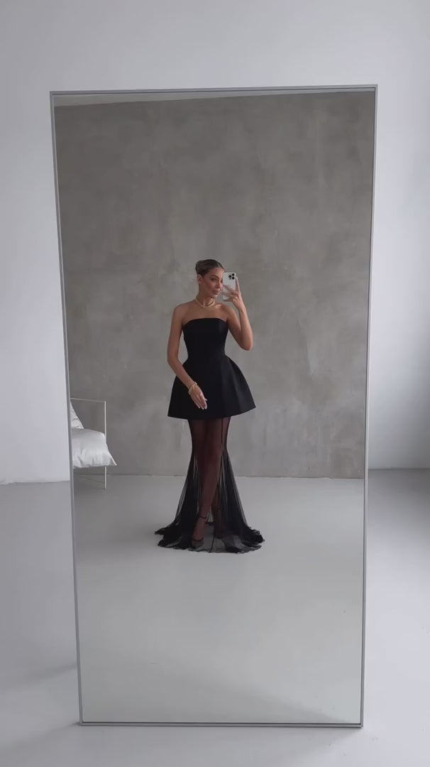 Eka Skirt Set - Black